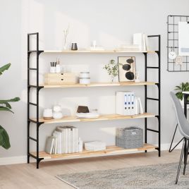 Floating Shelves 2 Pieces 160x30x2 cm Untreated Solid Wood Acacia