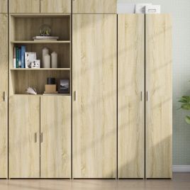 Highboard Sonoma Oak 50x42.5x185 cm Engineered Wood
