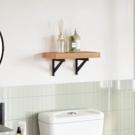 Table Top 40x20x4 cm Rectangular Solid Wood Acacia - vid-4008832