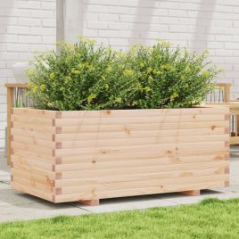Garden Planter 110x60x49.5 cm Solid Wood Pine