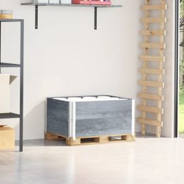 VIMOR Pallet Collars 2 pcs 80x60 cm Wooden - Grey