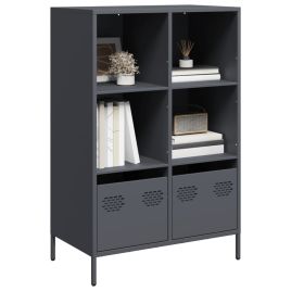 Highboard Anthracite 68x39x103.5 cm Steel