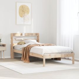 Bedframe 90x200cm Solid Wood Pine