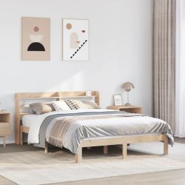 Bedframe with Headboard 150x200cm King Size