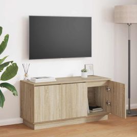 TV Cabinet Sonoma Oak 100x38x49 cm Engineered Wood