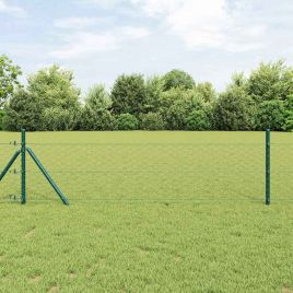 Hexagon Fence Grey 0.4x100 m Steel