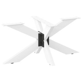 TILUX Coffee Table Leg Spider Shape 98x58x(42-43) cm Steel - White