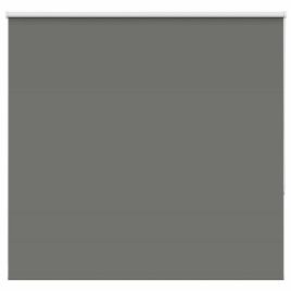 Roller Blind Blackout Grey 150x175 cm Fabric Width 146.6 cm Polyester