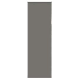 Roller Blind Blackout Grey 85x210 cm Fabric Width 80.7 cm Polyester