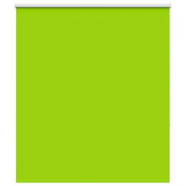 Roller Blind Blackout Leaves Green 120x130 cm Fabric Width 116.6 cm Polyester