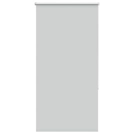 Roller Blind Blackout Light Grey 75x150 cm Fabric Width 70.7 cm Polyester