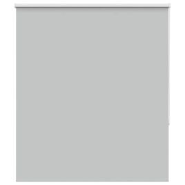 Roller Blind Blackout Light Grey 120x175 cm Fabric Width 116.6 cm Polyester