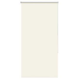 Roller Blind Blackout Off White 75x150 cm Fabric Width 70.7 cm Polyester