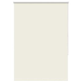 Roller Blind Blackout Off White 100x150 cm Fabric Width 95.7 cm Polyester