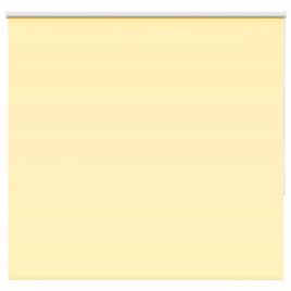 Roller Blind Blackout Yellow 150x150 cm Fabric Width 146.6 cm Polyester