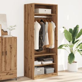 Wardrobe Artisian Oak 80x50x200 cm Engineered Wood - vid-3307701
