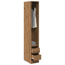 Wardrobe Artisian Oak 30x50x200 cm Engineered Wood - vid-3307746