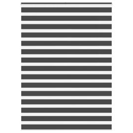 Zebra Blind Black 160x230 cm Fabric Width 155.9 cm Polyester