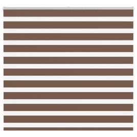 Zebra Blind Brown 165x150 cm Fabric Width 160.9 cm Polyester
