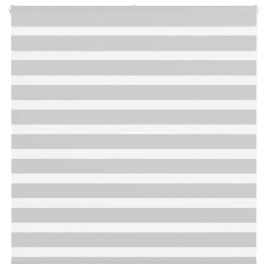 Zebra Blind Light Grey 150x100 cm Fabric Width 145.9 cm Polyester