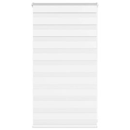 Zebra Blind White 70x100 cm Fabric Width 65.9 cm Polyester
