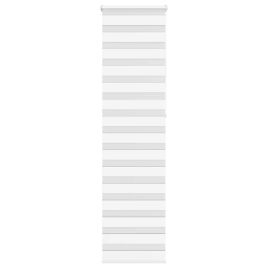 Zebra Blind White 65x230 cm Fabric Width 60.9 cm Polyester