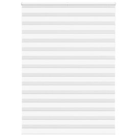 Zebra Blind White 155x230 cm Fabric Width 150.9 cm Polyester