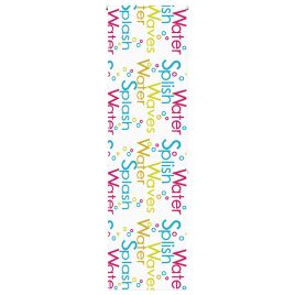 Shower Roller Blind 80x240 cm Fabric Width 76 cm