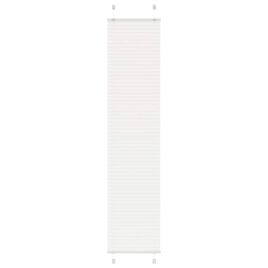 Pleated Blind White 40x200 cm Fabric Width 39.4 cm Polyester