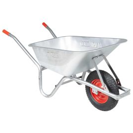 NEORIDG Wheelbarrow 90 L 150 kg Galvanised and Plastic Steel