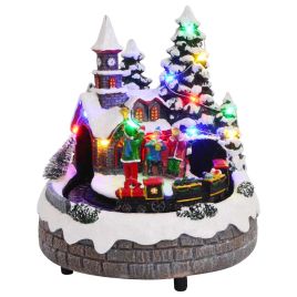 MIVLEN Christmas Tabletop Multicolour 16 x 16 x 19 cm Resin