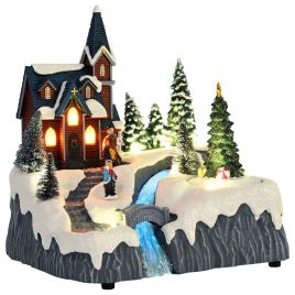 MIVLEN Christmas Village Decoration Multicolour 20.5 x 17 x 21 cm