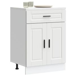 Kitchen Base Cabinet Porto White Engineered Wood