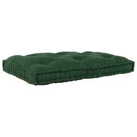 Pallet Sofa Cushion Green Fabric