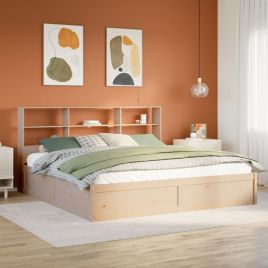 Bedframe 180x200cm Super King Solid Wood Pine