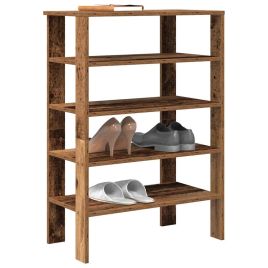 LOMIA Medium Shoe Rack Old Wood
