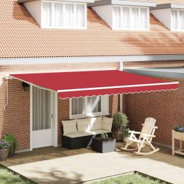 Awning Replacement Fabric for 4.5x3 m Frame Red