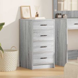 Sideboard Grey Sonoma 40x41x75 cm Engineered Wood