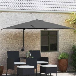 TAGLEN Garden Parasol Anthracite 248.5x247.5x160 cm