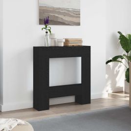REHAL Fireplace Surround 81x18x82 cm Wooden - Black Oak
