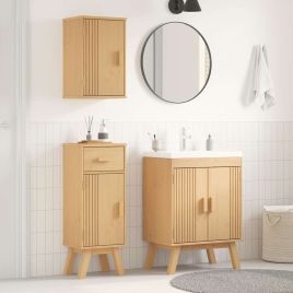 3-Piece Pine Bathroom Furniture Set