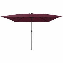 EVSCOVE Garden Parasol Bordeaux 295x295x245 cm - Red