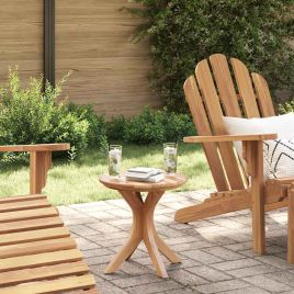 VEDEN Side Table 40x40x41 cm Solid Teak Wood - Brown