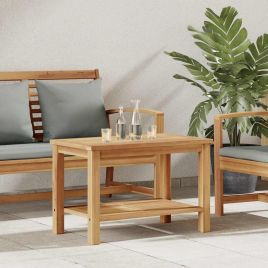SEPARK Coffee Table 70x40x45 cm Solid teak Wood - Brown