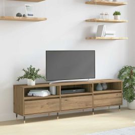 TV Cabinet Artisan Oak 150x30x44.5 cm Engineered Wood