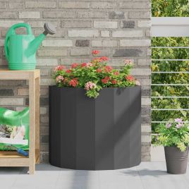 CLSRIDG Planter 60x30x50 cm Steel - Black