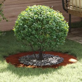 DASCOVE suitable for Flat Tree Rings 5 pcs Dia 50/80 cm - Brown