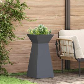 DRDALE Pillar Planter Anthracite 35x35x73 cm
