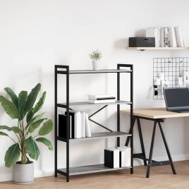 Bookcase Grey sonoma 80 x 30 x 118 cm Engineered wood