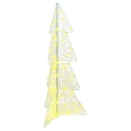 FROVIA Christmas Tree with 100 LEDs Warm White 120 cm Acrylic
